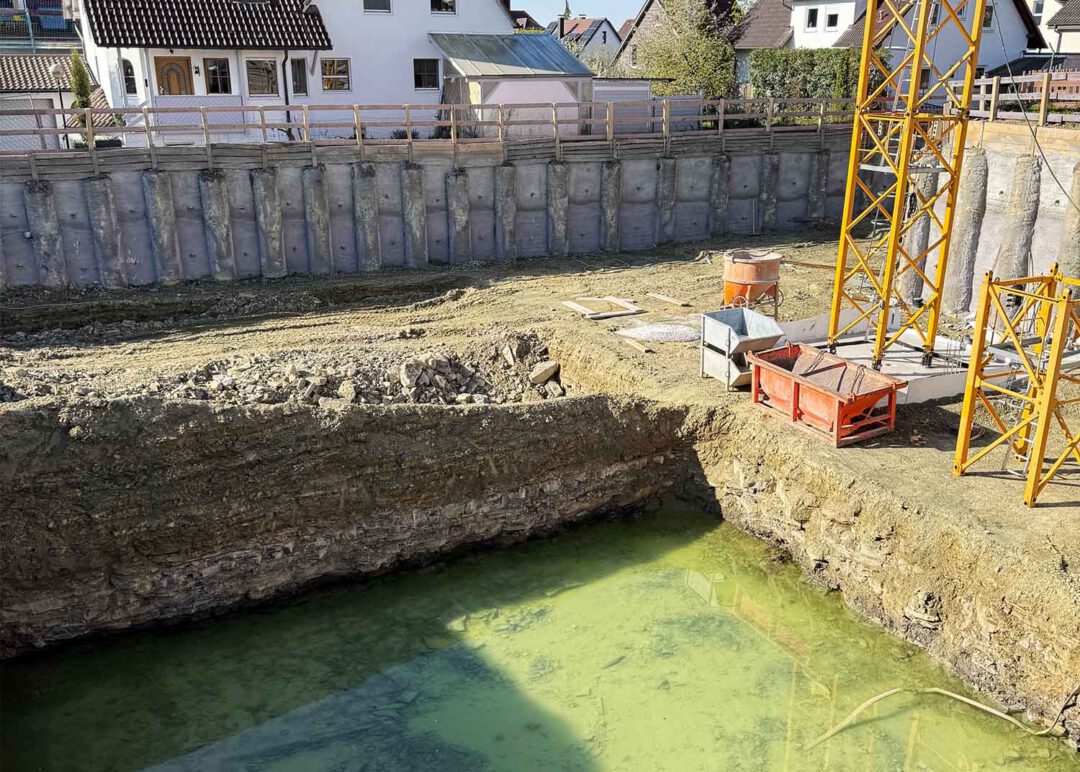 Nufringen – Neubau MFH mit Tiefgarage