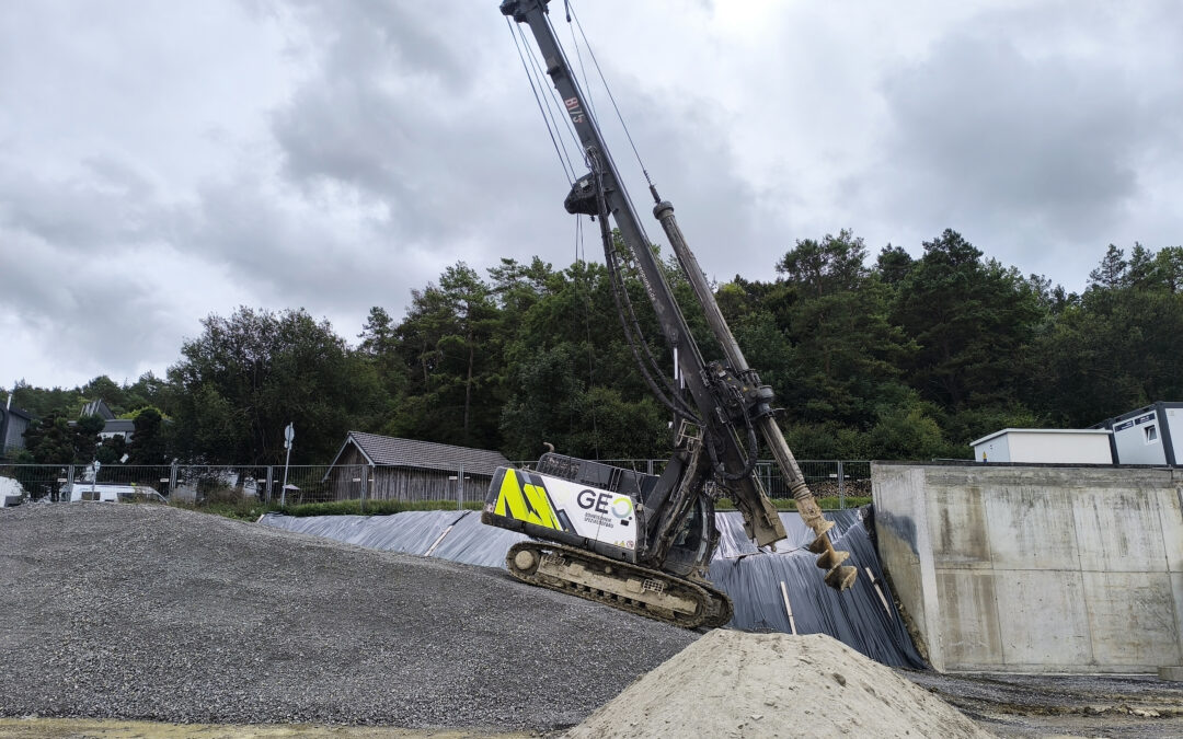 Aidlingen – Baugrubensicherung Gewerbeobjekt